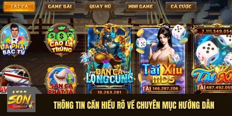 Thông tin cần hiểu rõ về chuyên mục hướng dẫn