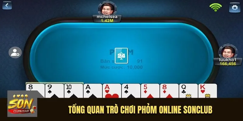 Tổng quan trò chơi phỏm online SonClub
